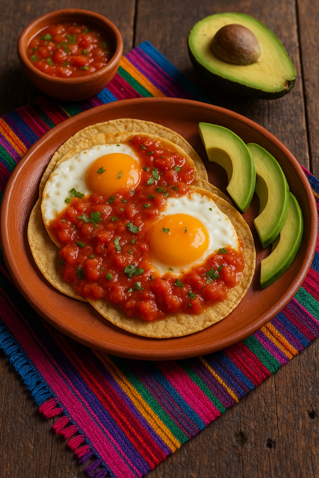 Desayuno saludable mexicano